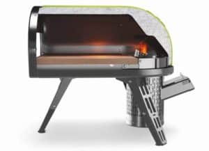 colore: verde Forno portatile per pizza a gas o a legna Roccbox doppio combustibile per esterni fuoco e pietra 