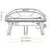 Ooni-Koda16-pizza-oven-dimensions-front-view